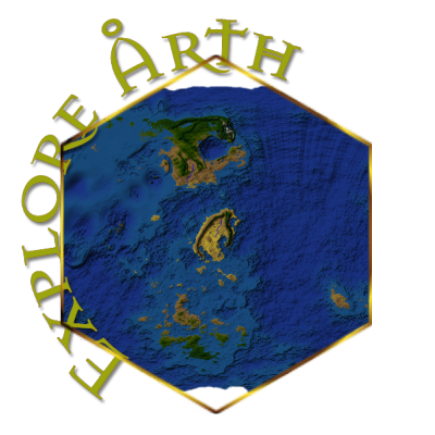 Explore Årth a fantasy world compatible with 3e, 3.5e, 5e, and Pathfinder